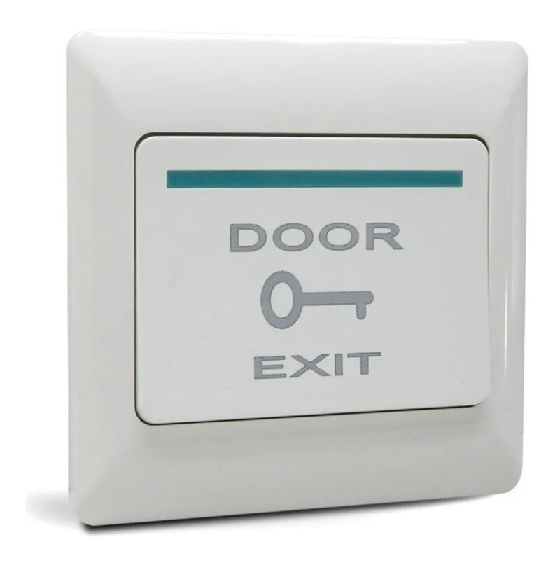 Boton Pulsador De Salida Control De Acceso P/embutir