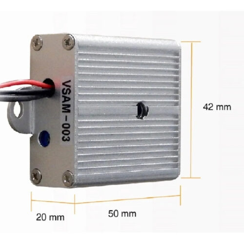 Microfono Ambiental Oculto Grabe Sonidos Conectar En Dvr Sec